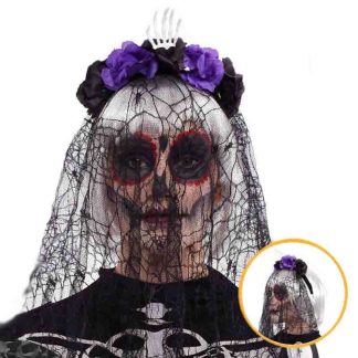 Bandolete Catrina com Véu