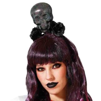 Bandolete com Caveira e Flores