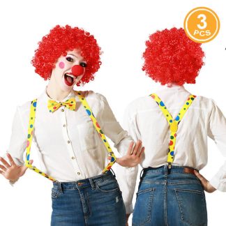 Conjunto Palhaço 3 pcs