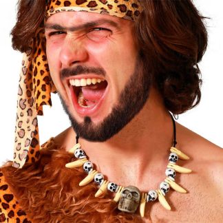 Colar Dentes e Caveiras