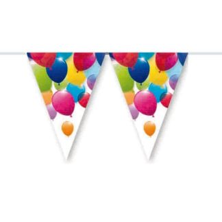 Banner Bandeirinhas Balões 3m