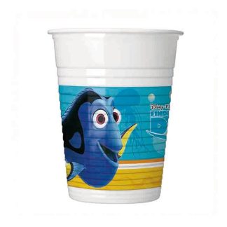 8 Copos 200ml Dory