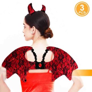 Conjunto de Diaba com Bandolete e Asas