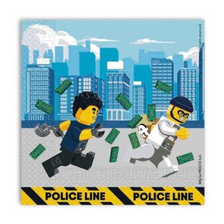 20 Guardanapos Lego City