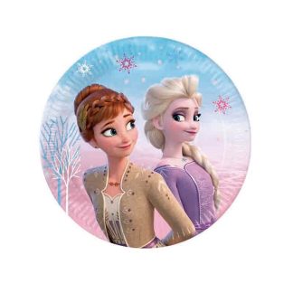 8 Pratos 20cm Frozen Wind Spirit