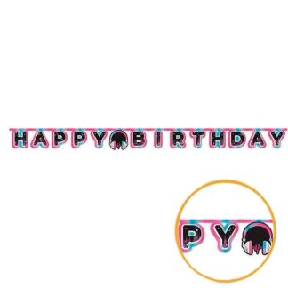 Banner Happy Birthday Internet Famous 1.7m