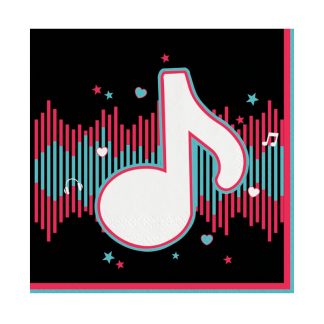 20 Guardanapos Dance Party