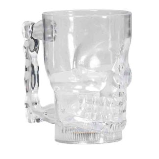 Caneca de Caveira com Luz