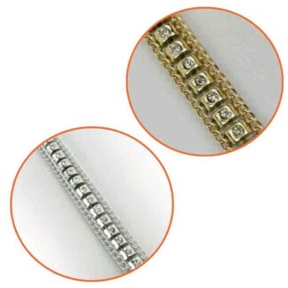 Galão Corrente Strass