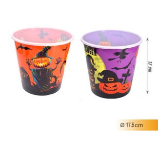 Balde Halloween 17cm