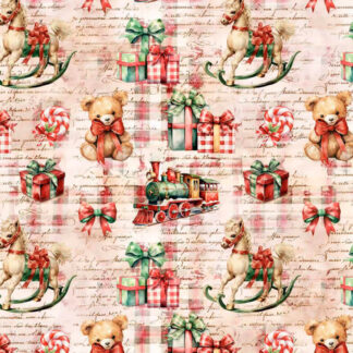 Tecido Estampado Brinquedos