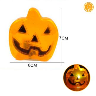 Mini Abóbora com Luz 7x6 cm