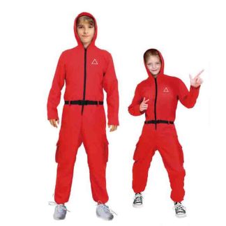 Fato Vigilante Vermelho