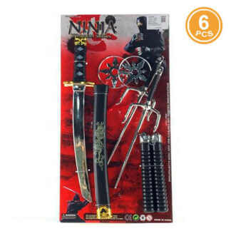 Conj. Ninja 6 pcs