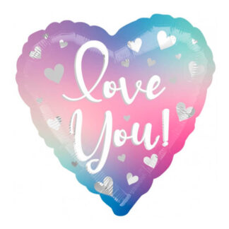 Balão Foil "Love You" 43cm
