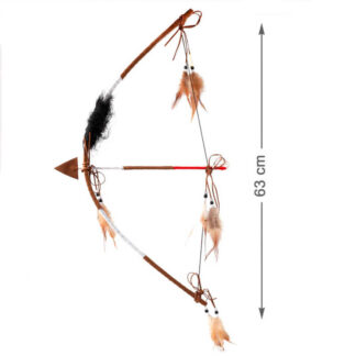 Arco e Flecha Índio 63cm