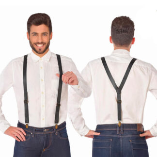 Suspensórios Napa Preto
