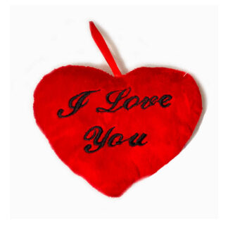 Coração Peluche "I Love You"