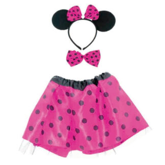 Conjunto Ratinha Rosa 3pcs