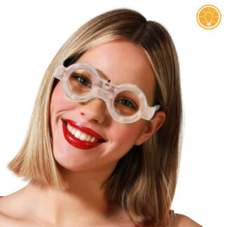 Óculos Redondos com Luz