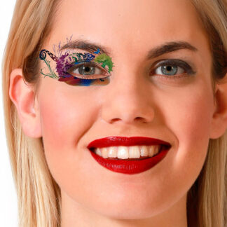 Tatuagem Olho Multicolor