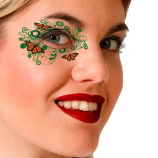 Tatuagem Olho Borboletas