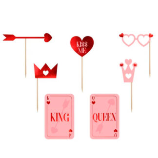 Kit Fotos S.Valentim 7pcs DIY