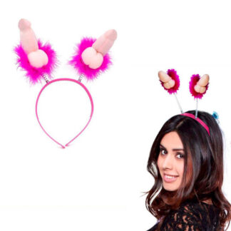 Bandolete Penis Penas Rosa