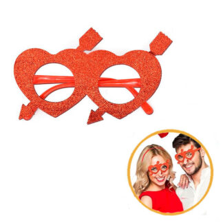 Óculos Coração Glitter