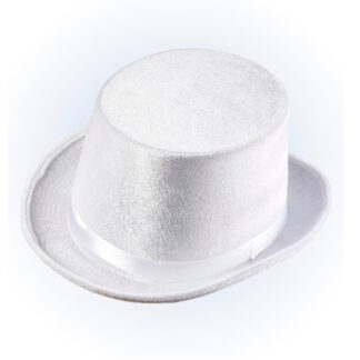 Cartola Veludo Branco