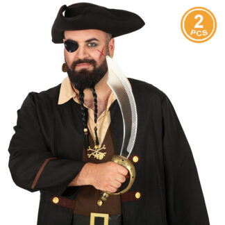 Espada Pirata 47cm e Pala