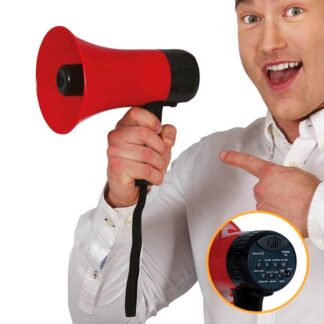 Megafone Multifunções 20cm