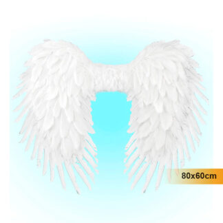 Asas Plumas Branco
