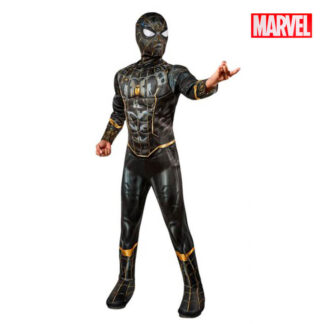Fato Homem Aranha Black Deluxe