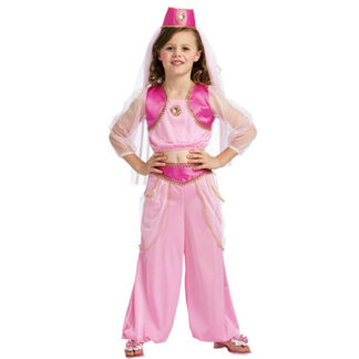 Fato Princesa Árabe Rosa