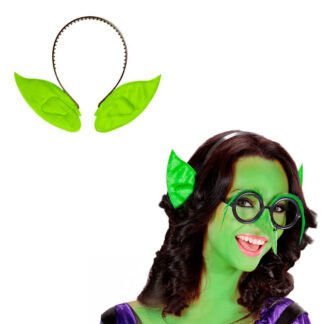 Bandolete Orelhas Pontiagudas Verde