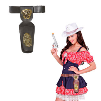 Cartucheira Cowboy Preto
