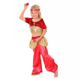 Fato Princesa Árabe Vermelho