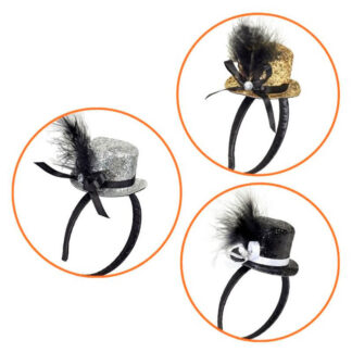 Bandolete Mini Chapéu Glitter