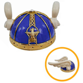 Capacete Gaulês Azul