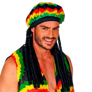 Chapéu Jamaicano com Rastas