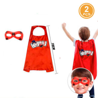 Capa e Máscara Ladybug