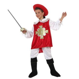 Fato Mosqueteiro Vermelho