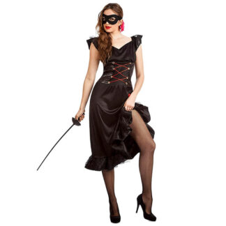 Fato Mosqueteira Preto