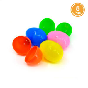 5 Ovos Páscoa Plástico