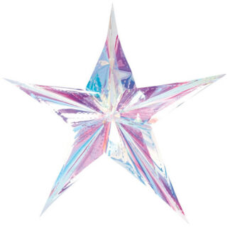 Estrela Iridescente 30cm