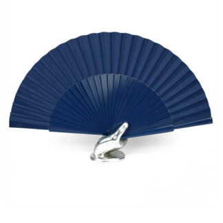 Leque Madeira Azul Escuro