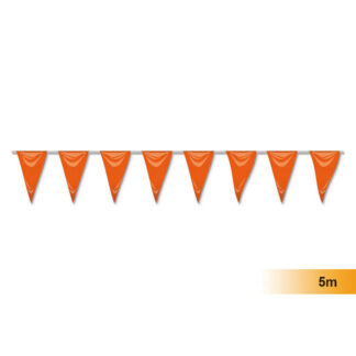Fita Bandeirolas 5m Laranja