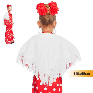 Xaile Sevilhana Criança Branco