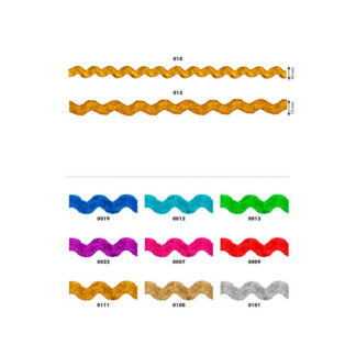 Grega Metalizada 13mm